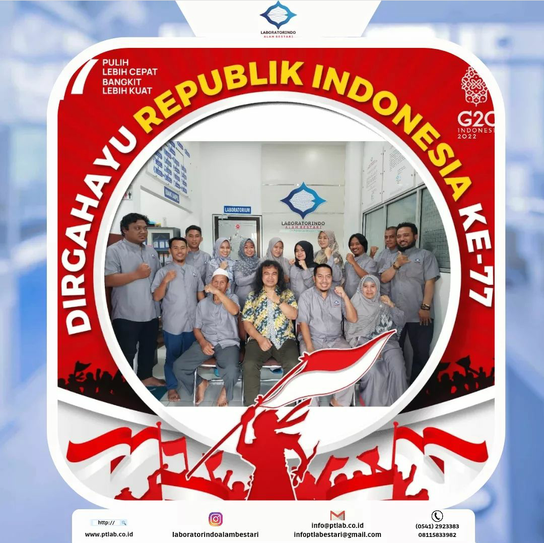 Foto berita - Hari Kemerdekaan RI ke 77 - PT Laboratorindo Alam Bestari