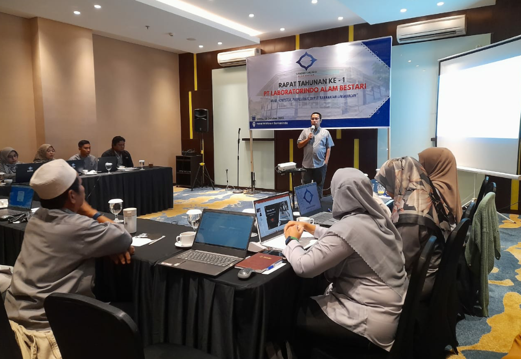 Foto berita - Untuk Menyongsong Kinerja Yang Lebih Efektif Dan Kompeten Tahun 2022 PT LABORATORINDO ALAM BESTARI Mengadakan Rapat Tahunan - PT Laboratorindo Alam Bestari